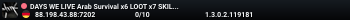 DAYS WE LIVE  Arab Survival  x6 LOOT  x7 SKILLS  PVE-PVP EVENTS