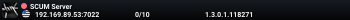 SCUM Server