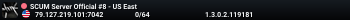 SCUM Server Official #8 - US East