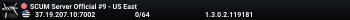 SCUM Server Official #9 - US East