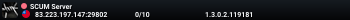 SCUM Server
