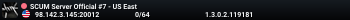 SCUM Server Official #7 - US East