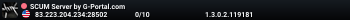 SCUM Server by G-Portal.com