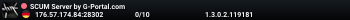 SCUM Server by G-Portal.com