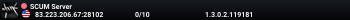 SCUM Server