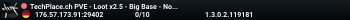 TechPlace.ch PVE - Loot x2.5 - Big Base - No Raid - No Mechs