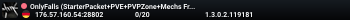 OnlyFalls (StarterPacket+PVE+PVPZone+Mechs Fr.8:00 bis So.8:00)