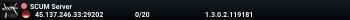 SCUM Server