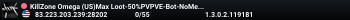 KillZone Omega (US)Max Loot-50%PVPVE-Bot-NoMechs-Noob-Friendly