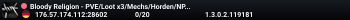 Bloody Religion - PVE/Loot x3/Mechs/Horden/NPCs/Dropships=An