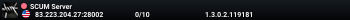 SCUM Server
