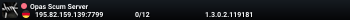 Opas Scum Server