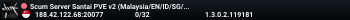 Scum Server Santai PVE v2 (Malaysia/EN/ID/SG/TH/VN/PH/SEA)