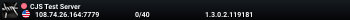 CJS Test Server