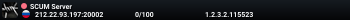 SCUM Server