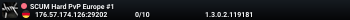 SCUM Hard PvP Europe #1