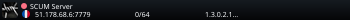 SCUM Server