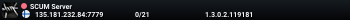 SCUM Server
