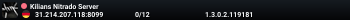 Kilians Nitrado Server