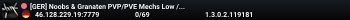 [GER] Noobs & Granaten  PVP/PVE   Mechs Low / Frktions Herschaft