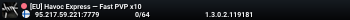 [EU] Havoc Express — Fast PVP x10