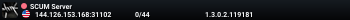SCUM Server