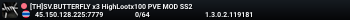 [TH]SV.BUTTERFLY x3 HighLootx100 PVE MOD SS2