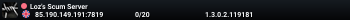 Loz's Scum Server