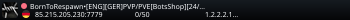 BornToRespawn•[ENG][GER]PVP/PVE[BotsShop][24/7Custom Events]