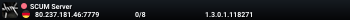 SCUM Server
