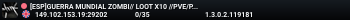 [ESP]GUERRA MUNDIAL ZOMBI// LOOT X10  //PVE/PVP//bot-24/7