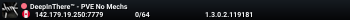DeepInThere™ - PVE No Mechs