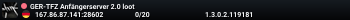 GER-TFZ Anfängerserver 2.0 loot