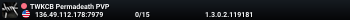 TWKCB Permadeath PVP