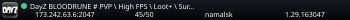 DayZ BLOODRUNE # PVP \ High FPS \ Loot+ \ Survival