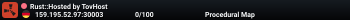 Rust::Hosted by TovHost