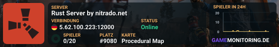 Rust Server by nitrado.net