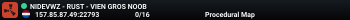 NIDEVWZ - RUST - VIEN GROS NOOB
