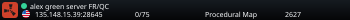 alex green server FR/QC