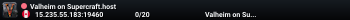 Valheim on Supercraft.host