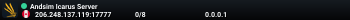 Andsim  Icarus Server