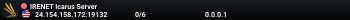 IRENET Icarus Server