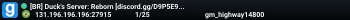 [BR] Duck's Server: Reborn [discord.gg/D9P5E9BwJj] <- ENTRE