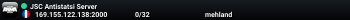JSC Antistatsi Server