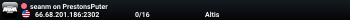 seanm on PrestonsPuter