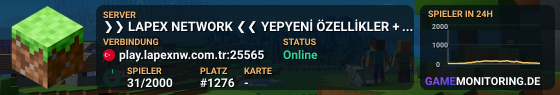 ❯❯ LAPEX NETWORK ❮❮ YEPYENİ ÖZELLİKLER + YENİ OYUNLAR!