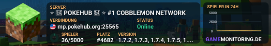 ⭐ 🔥 POKEHUB 🔥 ⭐ #1 COBBLEMON NETWORK