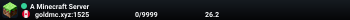 A Minecraft Server