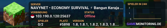 NAVYNET • ECONOMY SURVIVAL ⚡ Bangun Kerajaan Bisnismu! » [1.8 - 1.21+] Support All Version