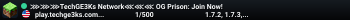 ⋙⋙⋙TechGE3Ks Network⋘⋘⋘ OG Prison: Join Now!